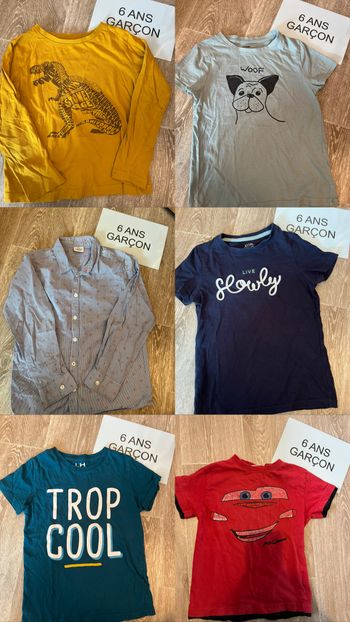 Lot 6 ans Garçon