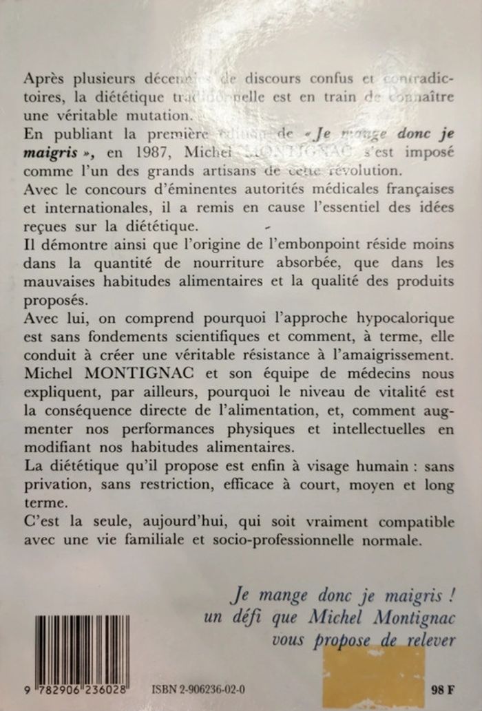 Je mange donc je maigris - photo numéro 2