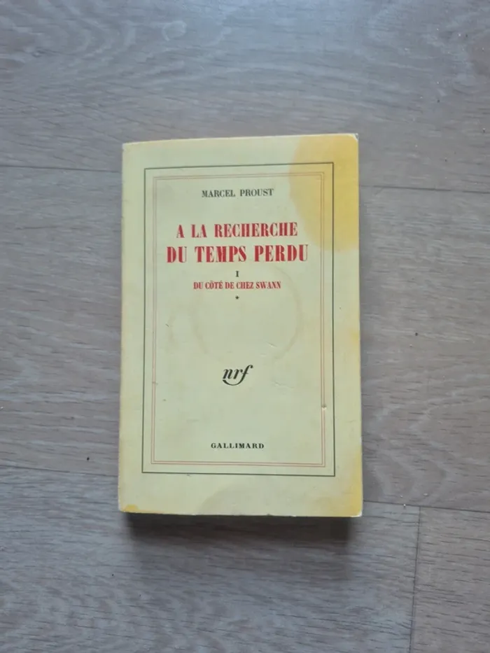 Livre Marcel proust