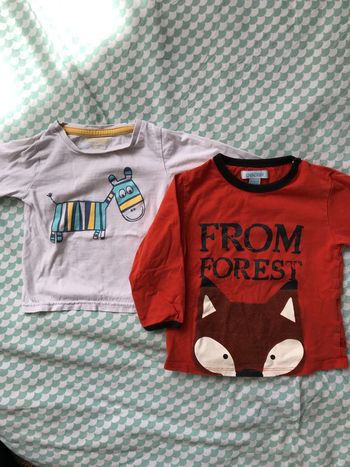 Lot T-shirt manches longues