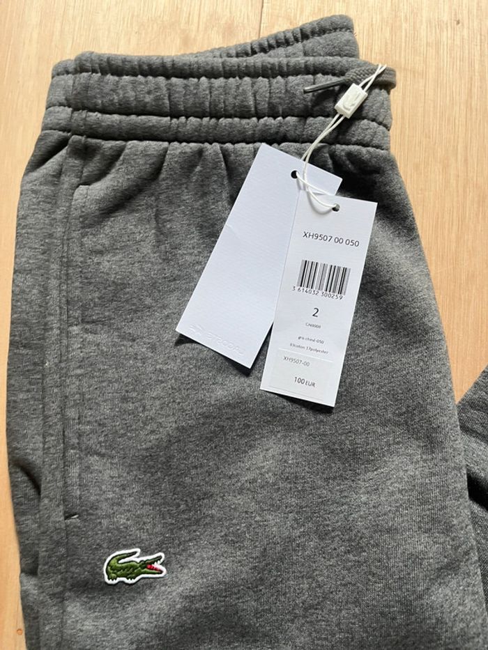 Jogging Lacoste Gris XS - photo numéro 2