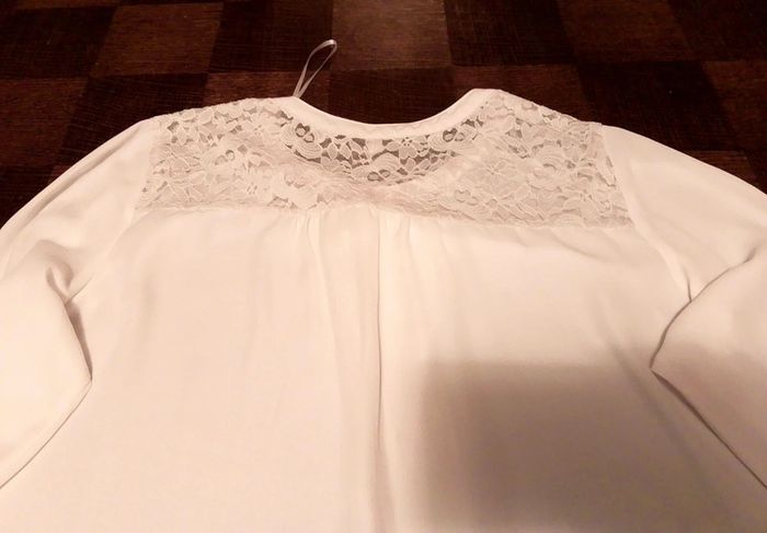 Chemisier femme blanc - photo numéro 7