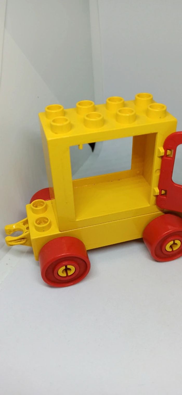 Wagon et remorque lego duplo vintage - photo numéro 5