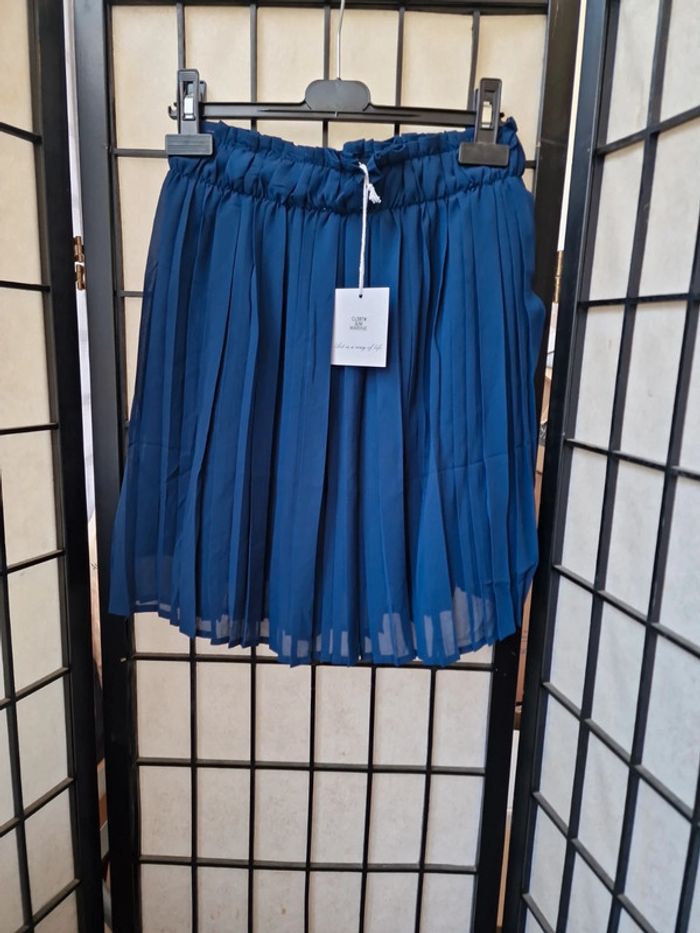 Jupe plissee