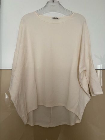 Haut ample crème S