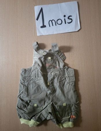 Salopette 1mois