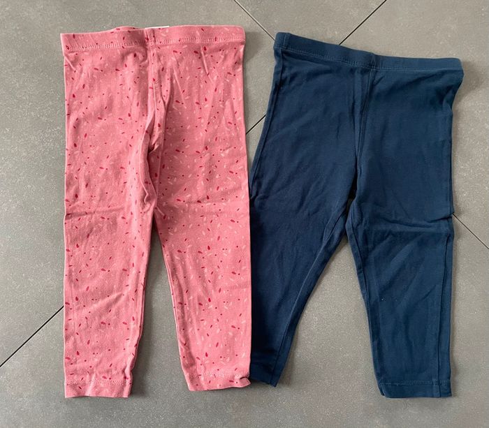 Lot 2 leggings BBF - 24mois