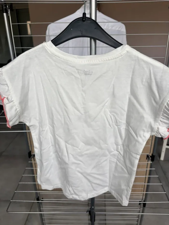 T-shirt uni blanc - photo numéro 5