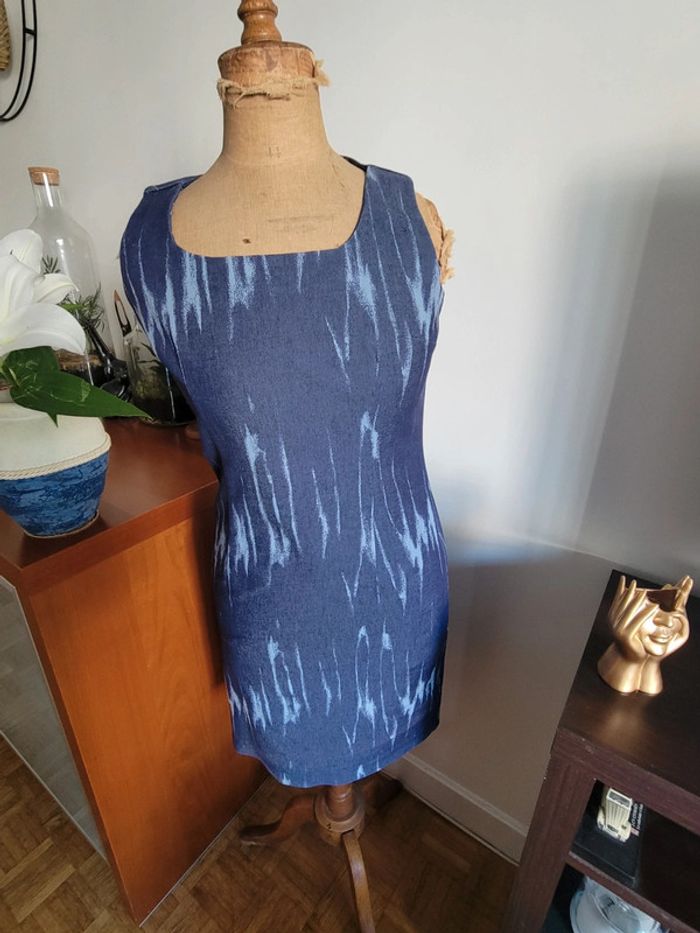 Robe jean T40 Marine d Amour paris - photo numéro 2