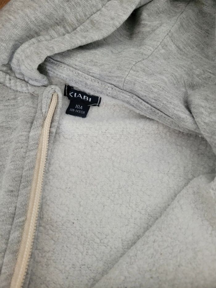 Gilet zippé Kiabi 10 ans - photo numéro 4