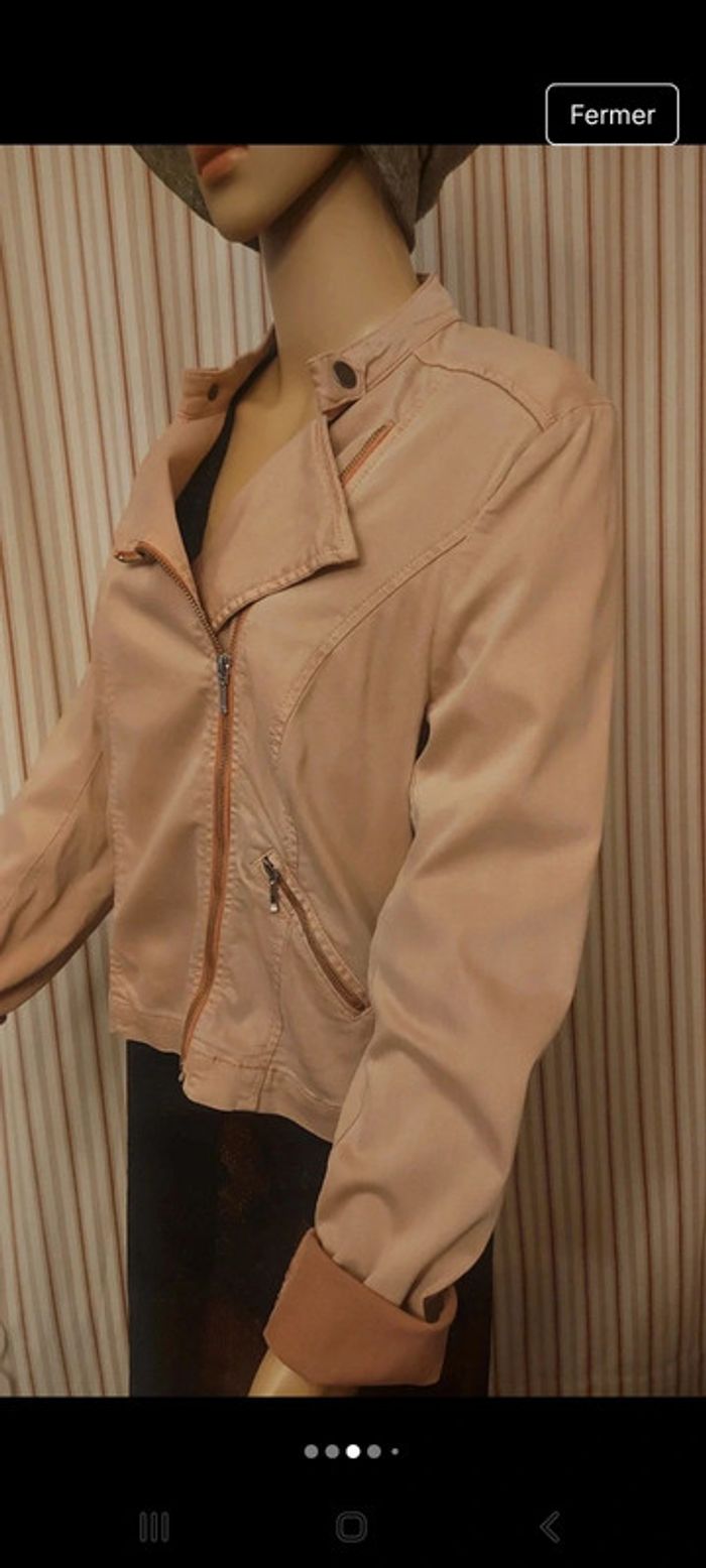 Veste Steps t 42 rose Saumon - photo numéro 3
