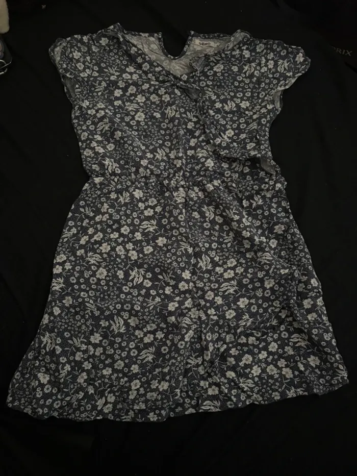Robe fleurie 8 ans