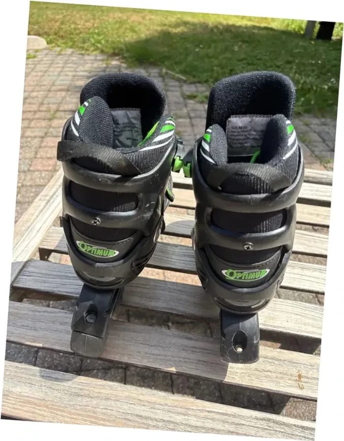 Patins à Roulettes Optimum - Taille Réglable 32 - 35 Idéaux pour Débuter ! - photo numéro 12