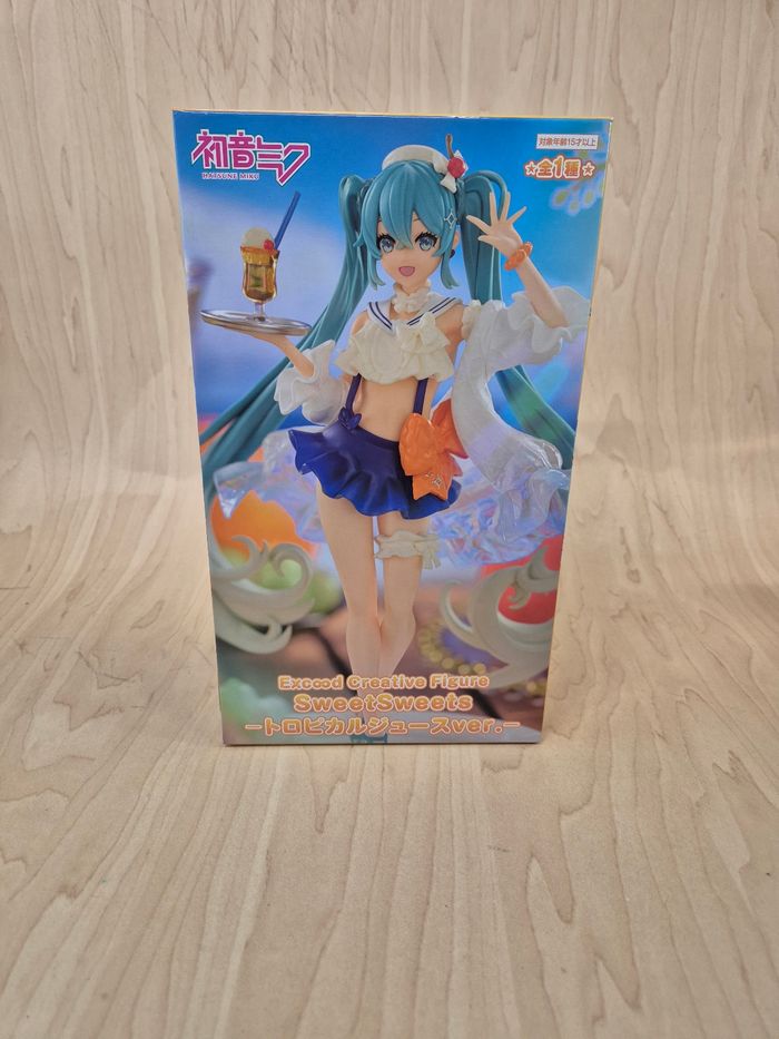 Figurine Hatsune Miku Exceed Creative Sweet Sweets Tropical Juice