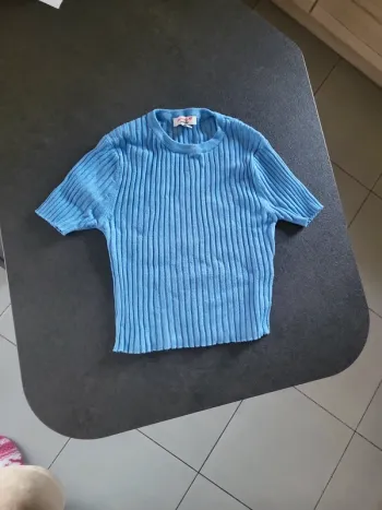 Tee-shirt bleu xs jennyfer
