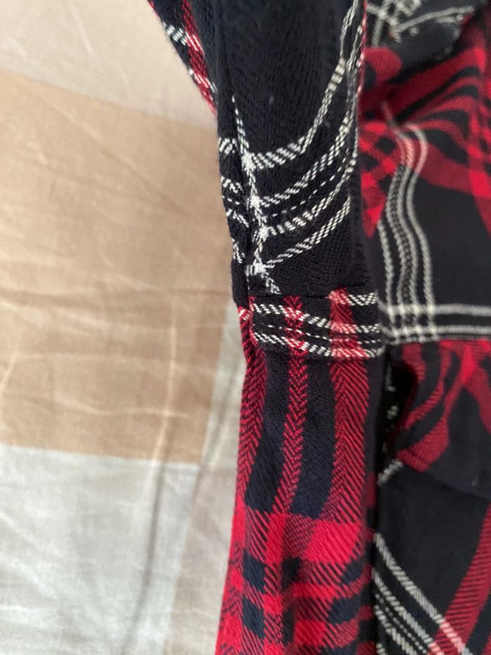 Superbe belle chemise à carreaux Zara taille M - photo numéro 12
