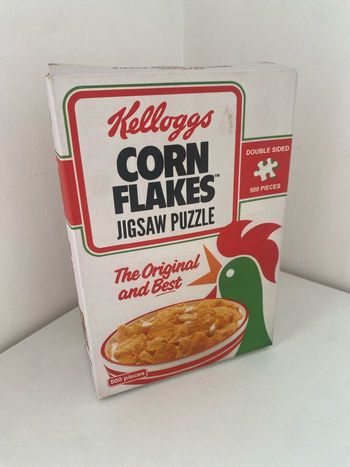 Puzzle 500 pièces kellog’s corn flakes