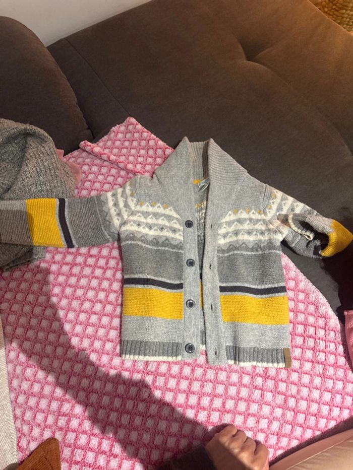Pull gilet obaibi