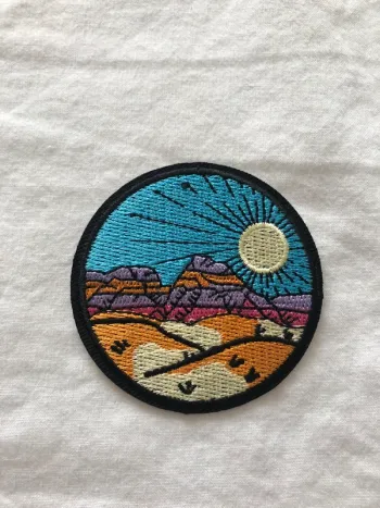 Ecussons patch brodé far west country