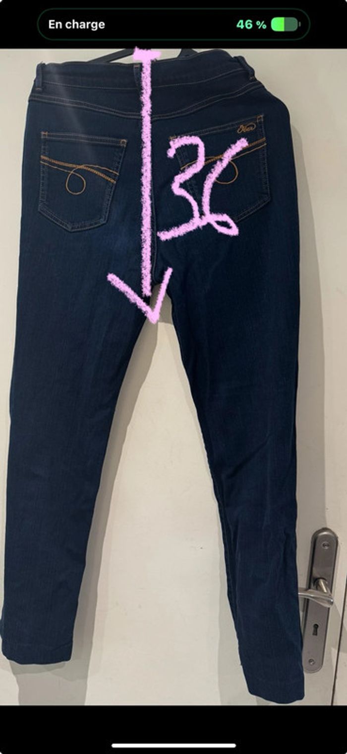 Jeans, Ober original Jeans modèle ravissante, taille 38 - photo numéro 13