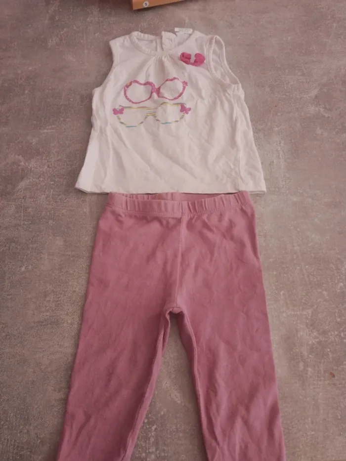Ensemble bébé fille 6 mois