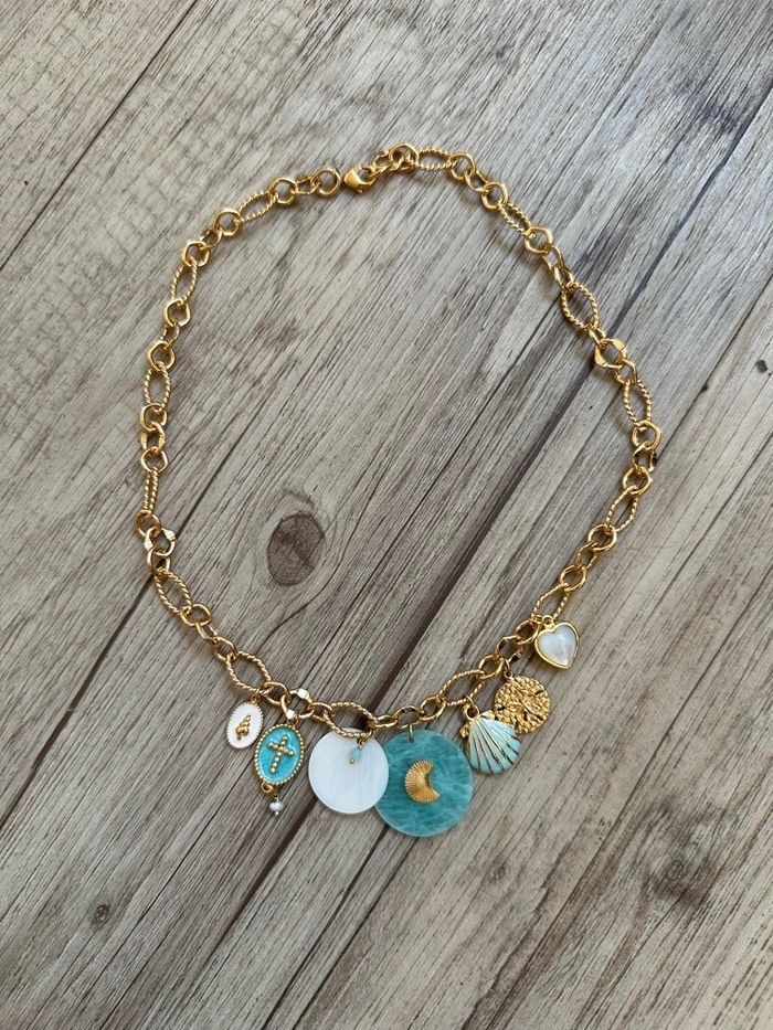 Collier l’atelier des dames breloques 45 cm - photo numéro 4