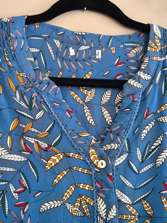 Blouse imprimée feuillage 42 - photo numéro 2