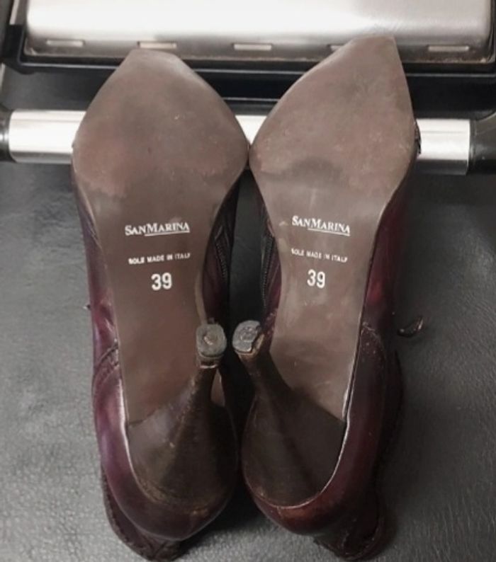 Bottines à talons femme 39 - photo numéro 3