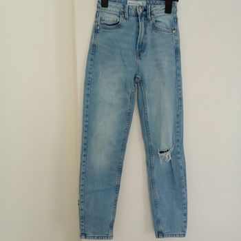 Jean mom slim fit fille taille 32