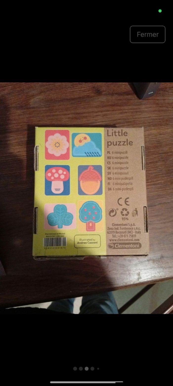 Little puzzle clementoni - photo numéro 3