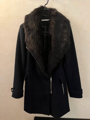 Manteau long cache-cache
