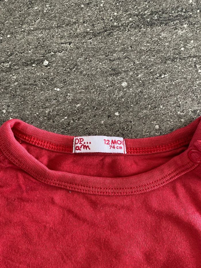 Tee-shirt manches longues 12 mois - photo numéro 2