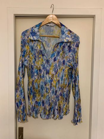 Chemise plissée mango