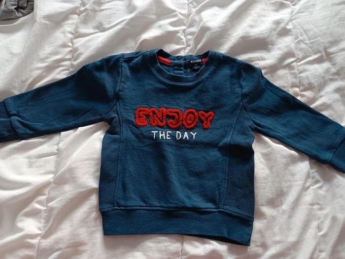 Pull sweat Kiabi 12m tbe