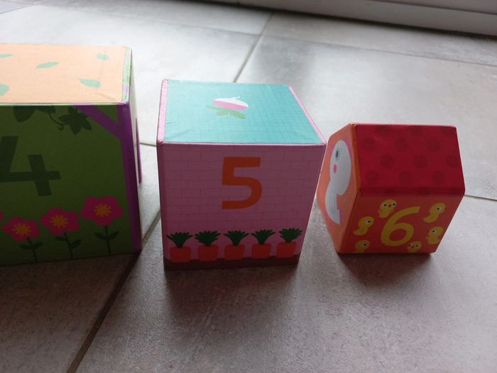 Jeu d'encastrement ferme avec nombres - photo numéro 8