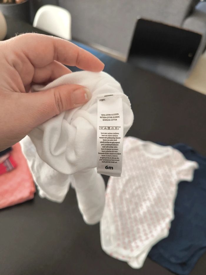 Lot bodies manches courtes - photo numéro 5