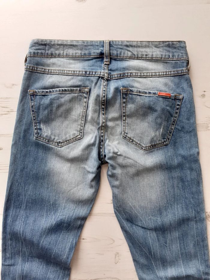 Jean femme Taille 38 Mango bleu Super slim - photo numéro 5