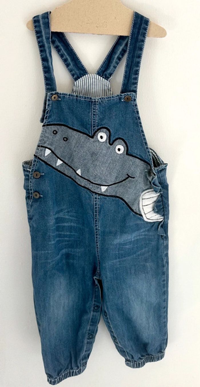 Salopette en jeans fin