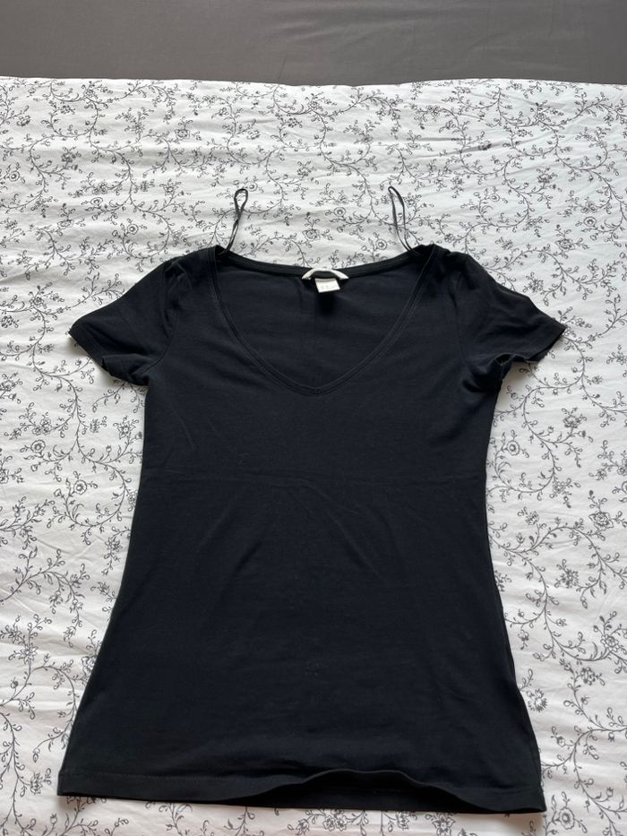Top noir xs basic - photo numéro 4