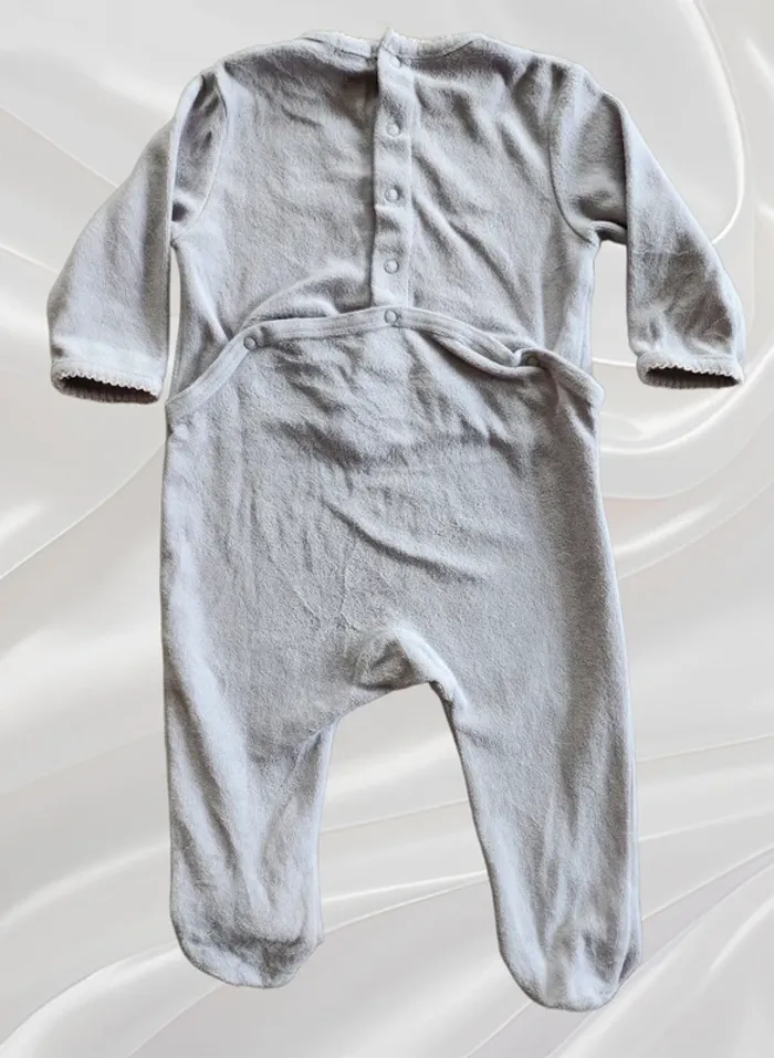 Pyjama grenouillère garçon 12 mois - photo numéro 2
