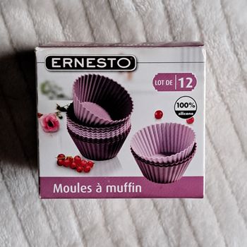 Lot de 12 Moules à muffins