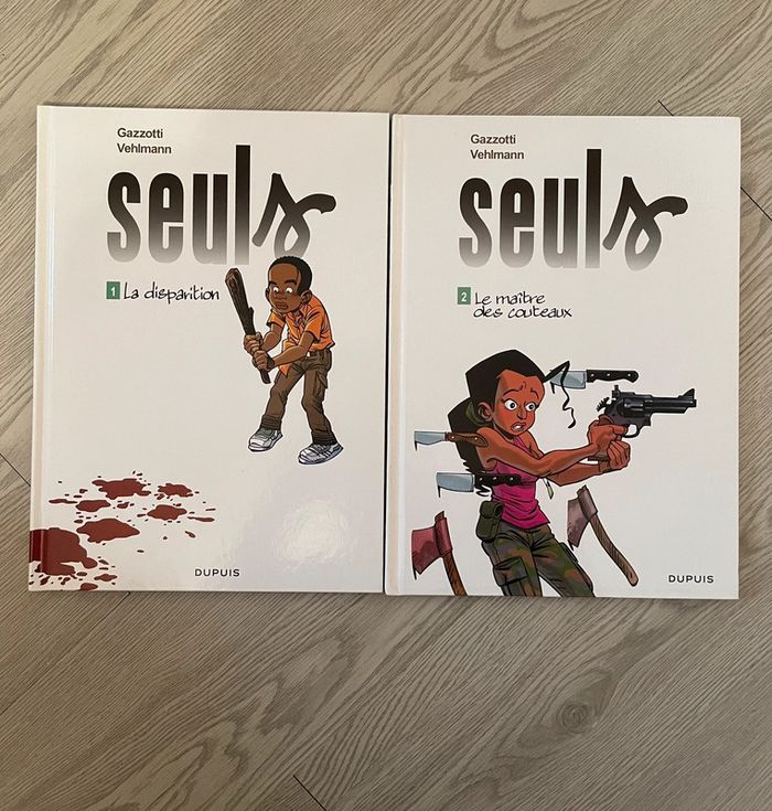 Livres bd seuls tome 1 et 2 neufs