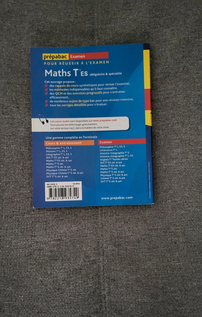 🟣 Prépabac Maths pour bac ES🟣 - photo numéro 2