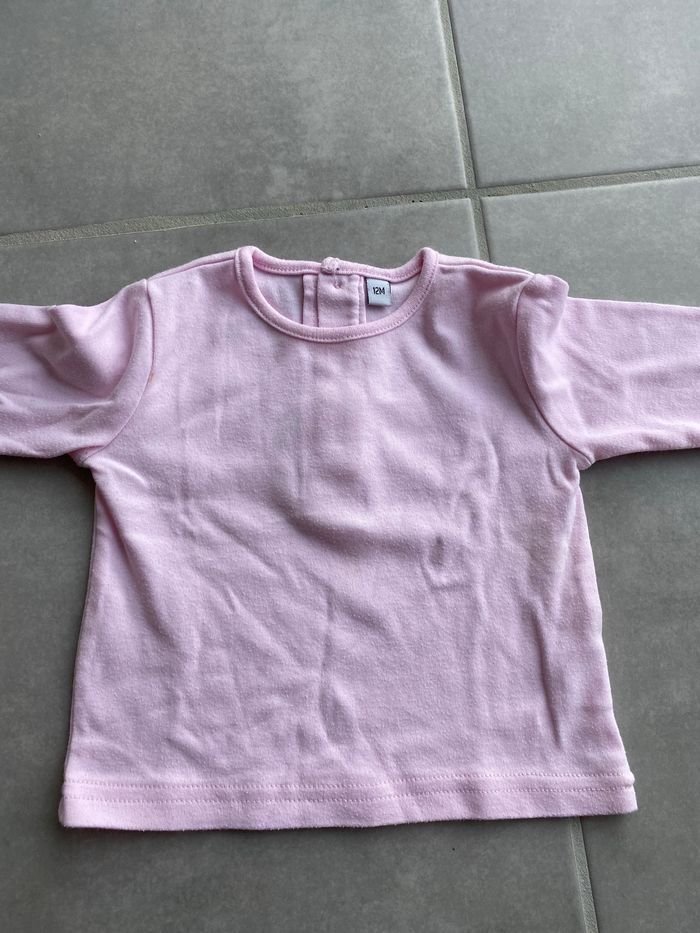 Tee shirt manches longues 12 mois - photo numéro 2
