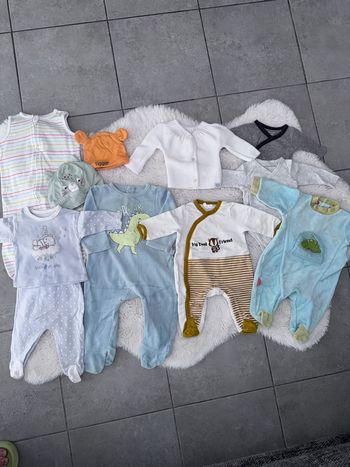 Lot vêtement bébé garçon
