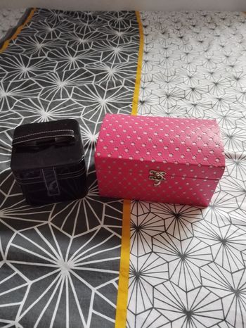 Lot de boîtes à bijoux