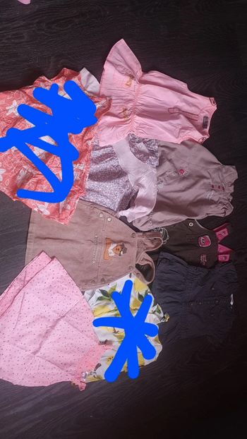 Lot de 7 robes