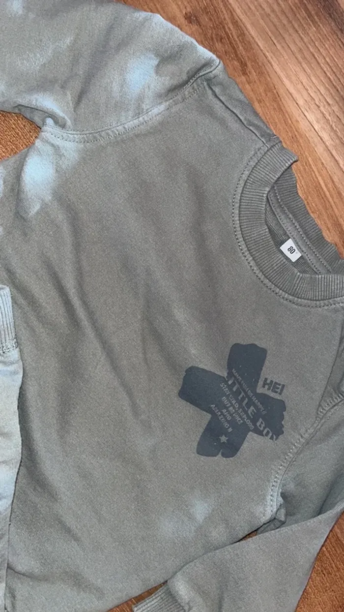 Haut/ bas de jogging kaki 12 mois (80cm) zeeman - photo numéro 6