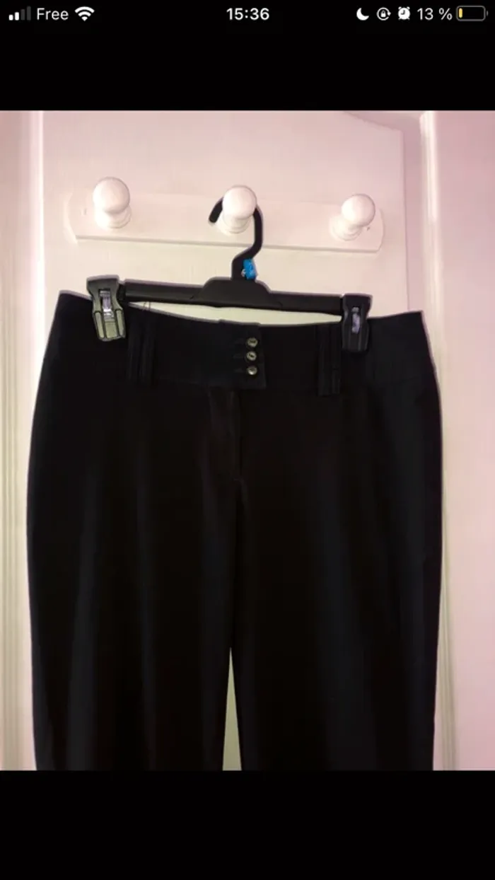 pantalon noir ici et maintenant femme 38 - photo numéro 7