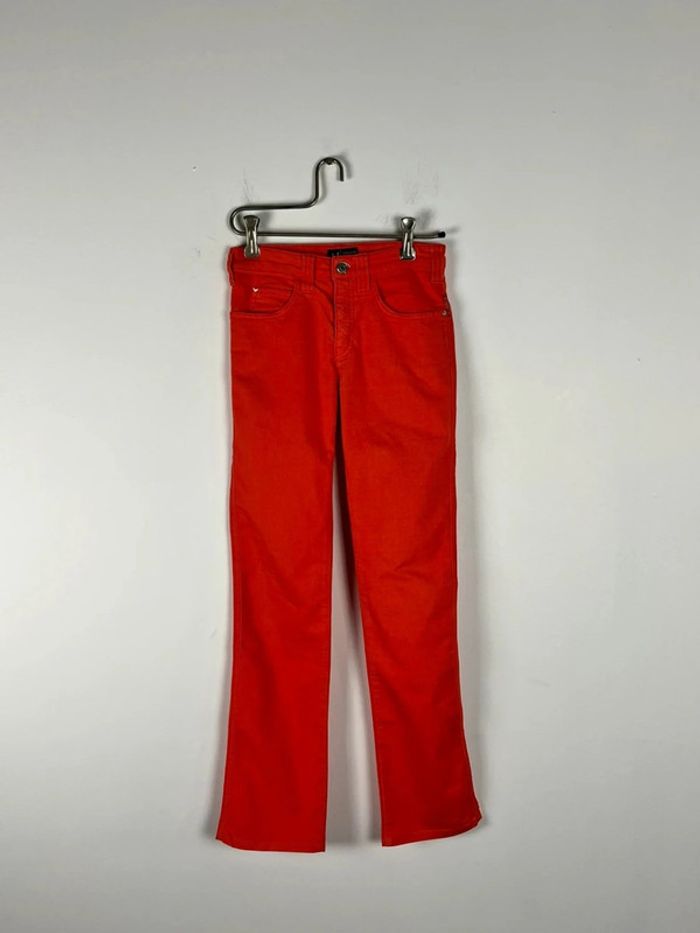 Jean slim orange Armani femme taille 35 (w25) - photo numéro 2